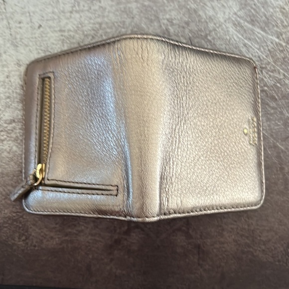 Fossil Sydney Bifold womens wallet - Gold leather - Picture 2 of 9